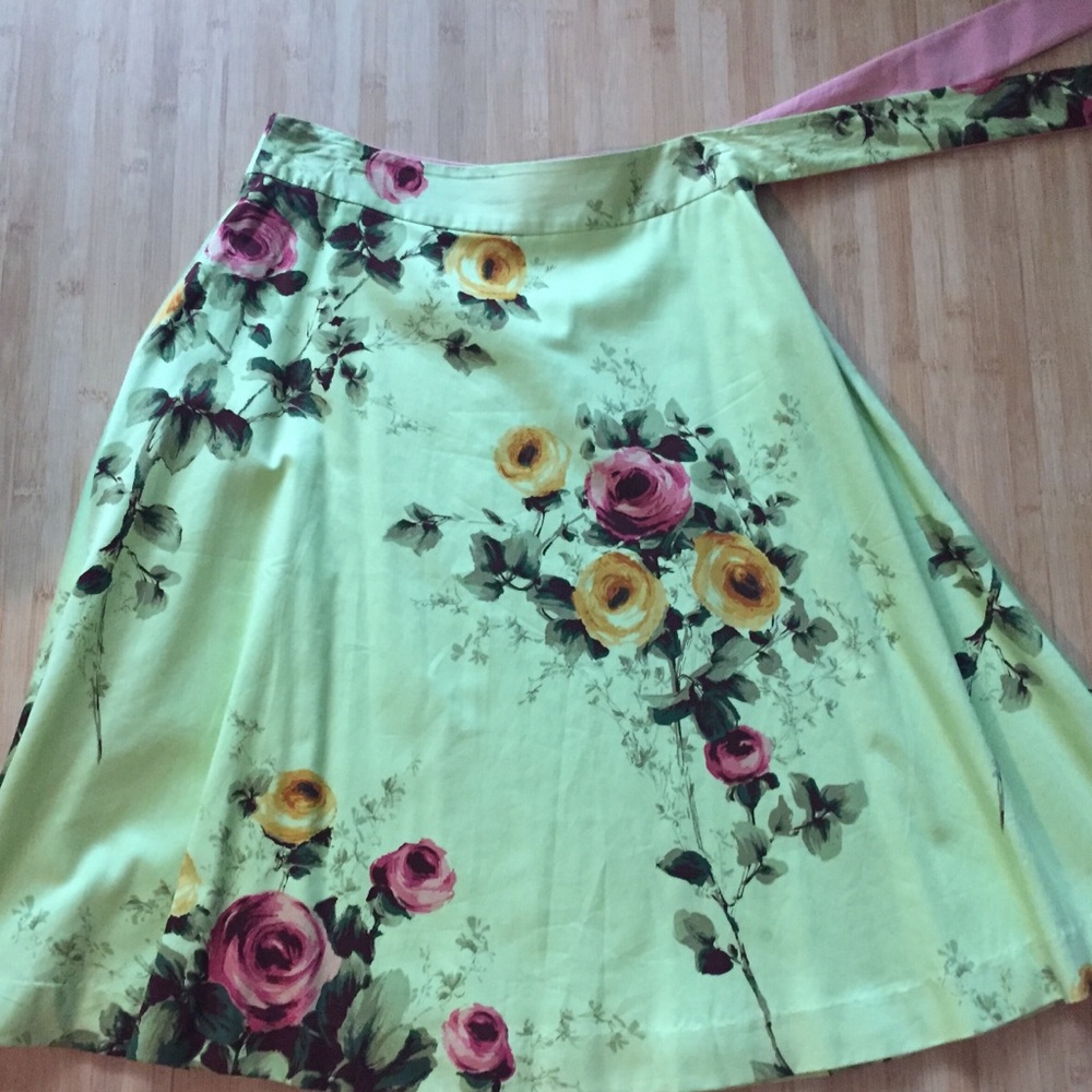 Anthropologie Odille flare skirt